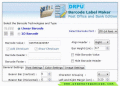 Screenshot of Generate Postal Barcode 7.3.0.1