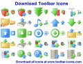 Screenshot of Download Toolbar Icon Set 2013.1