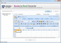 Screenshot of Export Access Data To Excel  Software 2.1
