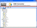 Screenshot of Exchange EDB File Converter 2.3