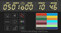 Screenshot of Digital Clock and Countdown Ticker 1.0