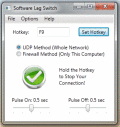 Screenshot of Software Lag Switch 1.2
