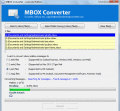 Screenshot of Transfer MBOX to PST 6.5