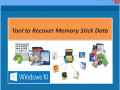 Advanced tool to recover memory stick data