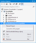 Convert Visual Studio setup project to WiX.