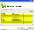 Screenshot of Excel Outlook Conversion 3.0