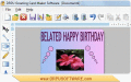 Software makes attractive Greeting card on PC