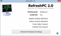 Screenshot of RefreshPC 2.0