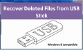 Software to undelete Files from USB Stick