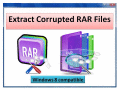 Extract corrupted or damaged RAR files