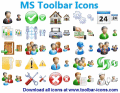 MS Toolbar Icons for a sleek look!