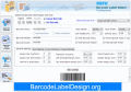 Screenshot of Barcode Label Design Tool 7.3.0.1