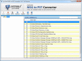 Screenshot of MSG to PST Converter Application 3.5