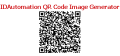 Screenshot of IDAutomation QR Code Image Generator 13.07