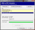 Screenshot of Bulk Import MSG Files into PST 4.04