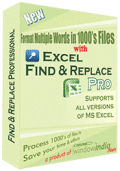 Efficient find and replace Software for Excel