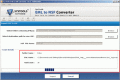 Screenshot of Thunderbird to NSF Tool 2.2