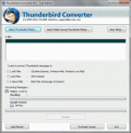 Screenshot of Export Thunderbird Emails to Windows Live Mail 3.01