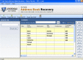 Screenshot of Recover Address book Outlook Contacts 2.2