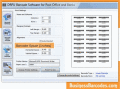 Screenshot of Bank Barcodes Software 7.3.0.1