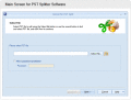 Screenshot of Download Split PST Tool 15.01