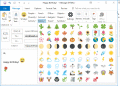 Screenshot of Topalt Emoticons for Outlook 3.12