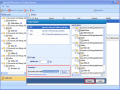 Screenshot of Convert .DBX to .PST File 4.1