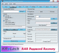 Screenshot of KRyLack RAR Password Recovery 3.70