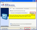 Screenshot of Word File Repair Application 5.2