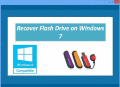 Screenshot of Recover Flash Drive on Windows 7 4.0.0.32