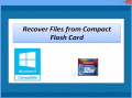Screenshot of Recover Files from Compact Flash Card 4.0.0.32