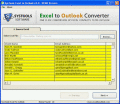 Screenshot of Convert Excel to Outlook Program 4.1