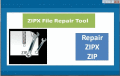 Screenshot of ZIPX Repair Software 2.0.0.21