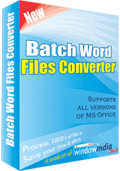 Screenshot of Batch Word File Converter 3.5.0