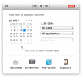 Screenshot of Elite Keylogger for Mac OS X 1.8.052
