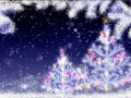 Screenshot of Falling Snow Screensaver 3.0