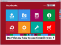 Screenshot of CloudBacko Lite for Windows 2.1.0.0