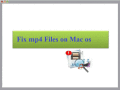 Screenshot of Repair MP4 Video Mac OS X 2.0.0.10