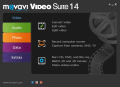 Screenshot of Movavi Video Suite 14.0.0