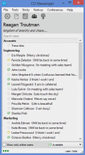 Screenshot of Office Instant Messenger: CD Messenger 2.3