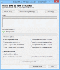 Screenshot of Convert Windows Live Mail EML to TIFF 3.1