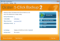 Screenshot of Ocster 1-Click Backup 2.09