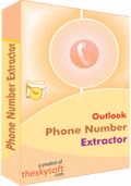 Screenshot of Outlook Phone Number Grabber 5.5.0