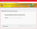 Screenshot of Excel File Password Recovery 1.0