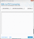 Screenshot of Incredia EML to PST Converter 6.3