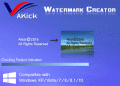 Screenshot of AKick Watermark Creator 1.0.0