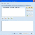 Screenshot of Outlook Attachment Management Tool 10.09.01