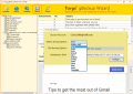Screenshot of Gmail Backup to HTML 2.1