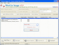 Screenshot of Word To Image Converter 3.0.0