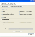 Screenshot of Convert MBOX files to Adobe PDF 4.1.8